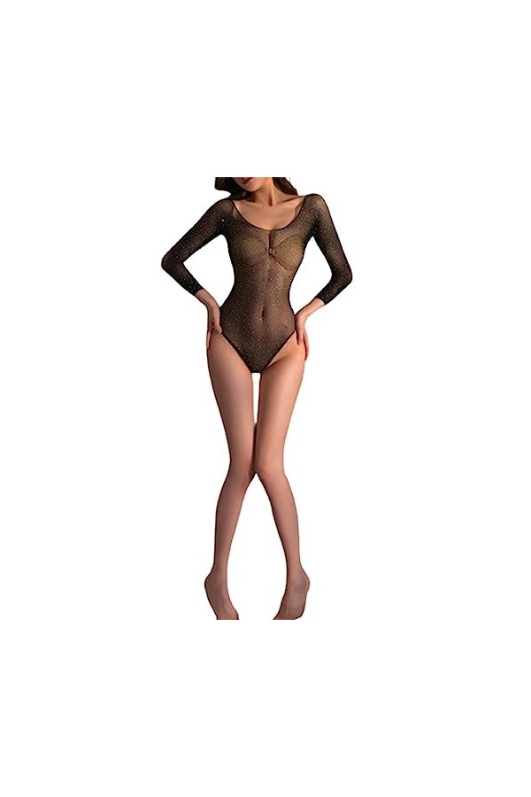 VRTUR Lingerie sexy en résille, vêtements, fichiers ouverts, lait maternel, pas de costume de découverte, transparent, sexy, 