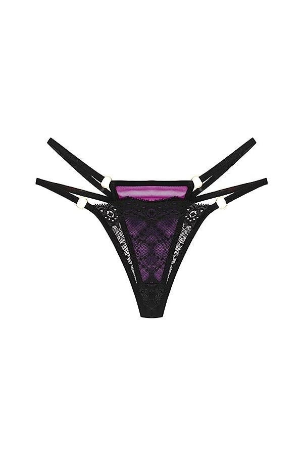 Lingerie Femme Sexy Ensemble Homme Sexy Hot y20.k Culotte Taille Basse en Maille pour Femme Ensemble Jogging Anime Purple, O