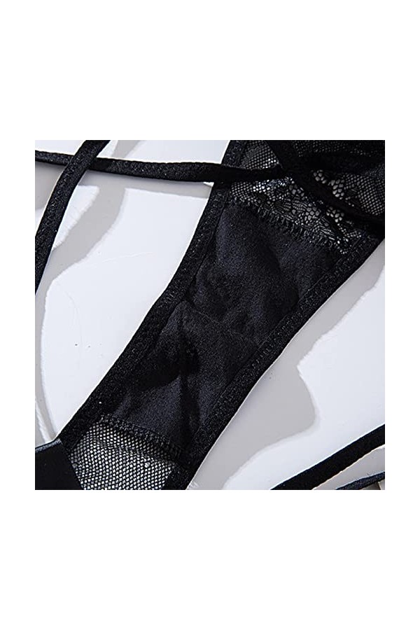Lingerie Femme Sexy Ensemble Homme Sexy Hot y2*k Mesdames Dentelle Sangle Taille Basse élastique Mince Sangle sans Couture Se
