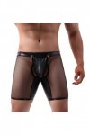 Boxer pour homme - Sous-vêtements sexy - Culotte sexy - Culotte sexy - Sous-vêtements sexy - Culotte sexy pour homme, Noir , 