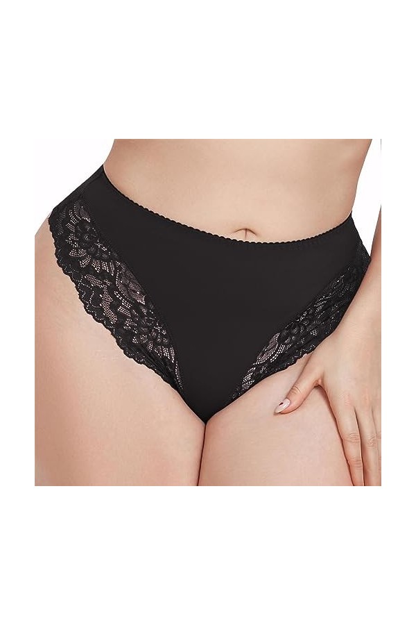 Générique Femmes Dentelle Sexy Culottes pour Femmes Filles Culotte Haute Gainante String Traceless Robe Décontracté Dentelle 