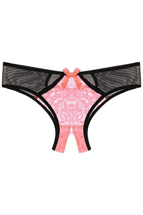 Générique Bas de Taille Briefs sous-vêtements Entrejambe Ouverte Culotte Sexy Culotte en Dentelle Femmes sous-vêtements À Lin