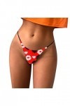 Lingerie Femme Sexy Ensemble Homme Sexy Hot y*2*k Culotte imprimée à la Mode pour Femmes Legging Rose Sexy Red, M 