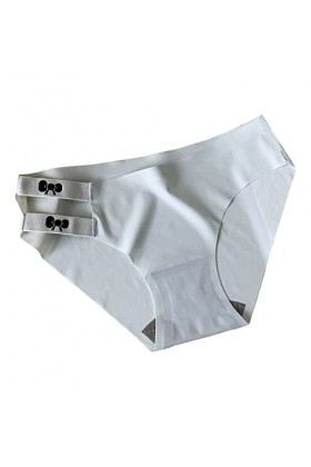 Culottes en Pur Coton et Soie Femme Slips Stretch Pantalons Triangle Couleur Unie 2023 Nouveau de Absorbante Menstruelle Stri