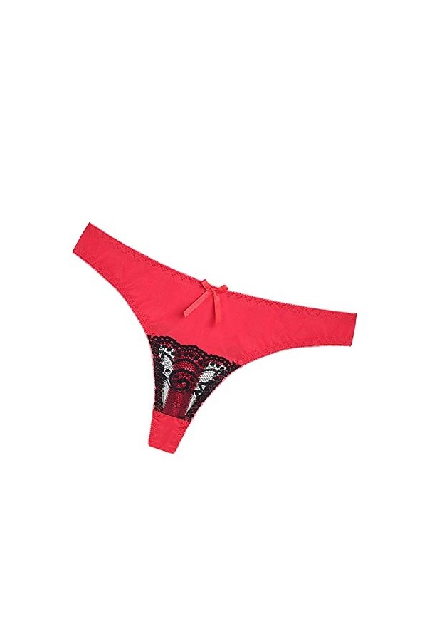 Lingerie Femme Sexy Ensemble Homme Sexy Hot y.2k Sexy Basse Taille Dentelle Dentelle Culotte de Couleur chez Les Femmes pour 