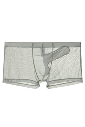 Lingerie Sexy Femme Coquine Hot Grande Taille sous-vêtements pour Hommes Maille Ultra-Mince sous-vêtements Respirants Nez dé