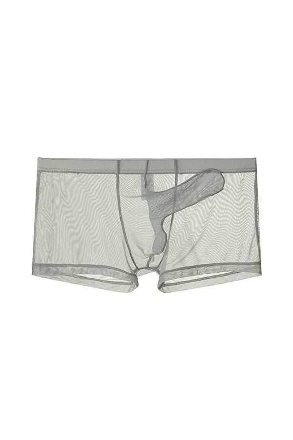 Lingerie Sexy Femme Coquine Hot Grande Taille sous-vêtements pour Hommes Maille Ultra-Mince sous-vêtements Respirants Nez dé