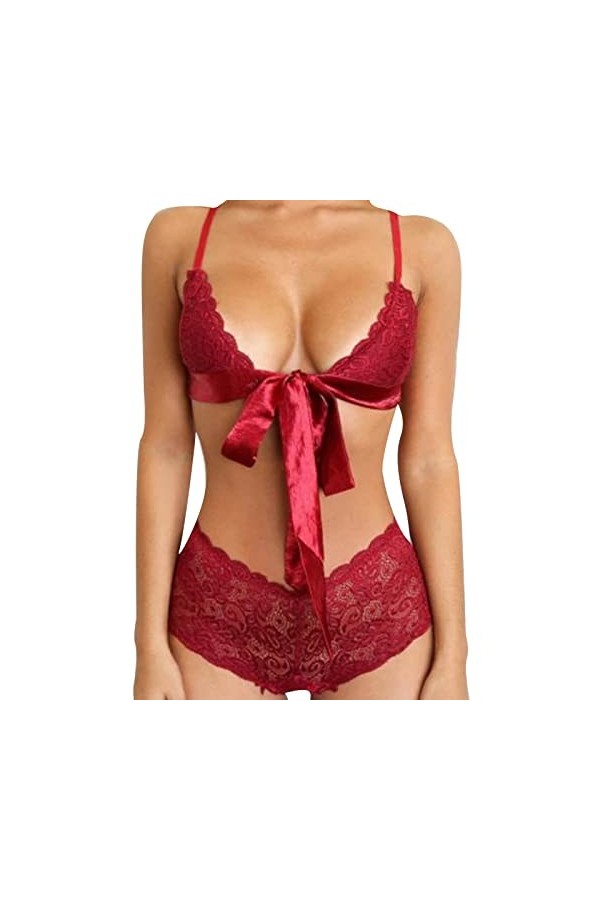 Lingerie Nuisette Femme Sexy Hot Nuit Body Slutty Hot Push Up Lingerie Erotisme Fonds De Robe Harness Mini Robe Sissy Érotiqu