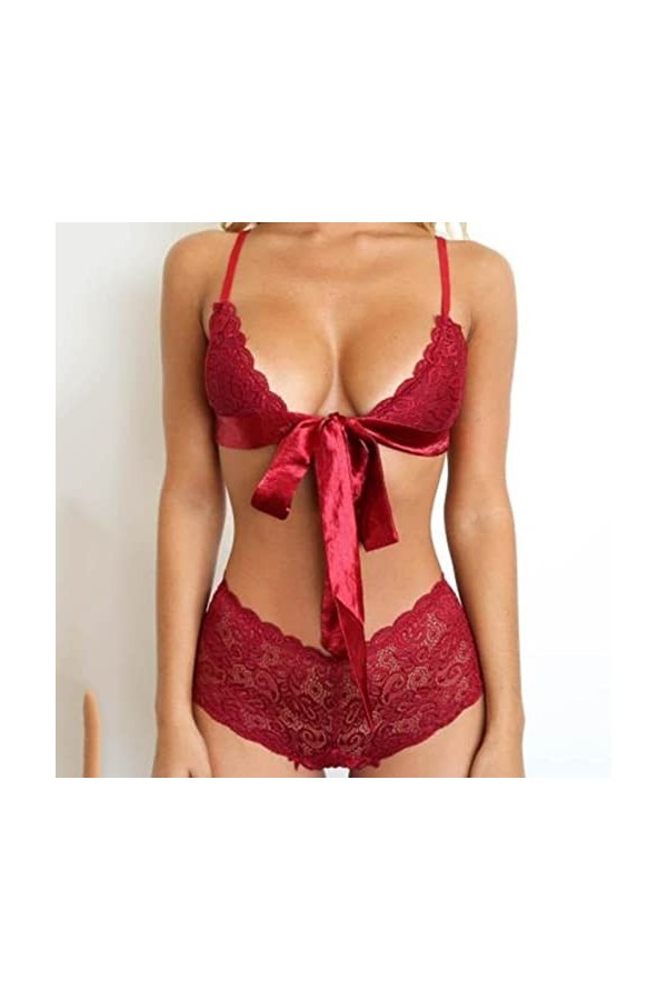 Lingerie Nuisette Femme Sexy Hot Nuit Body Slutty Hot Push Up Lingerie Erotisme Fonds De Robe Harness Mini Robe Sissy Érotiqu