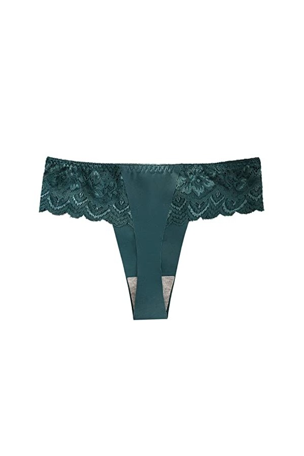 LULER Dentelle pour femme, sexy, dentelle respirante et soulevant les fesses, pure culotte courte sexy hommes sous-vêtements 