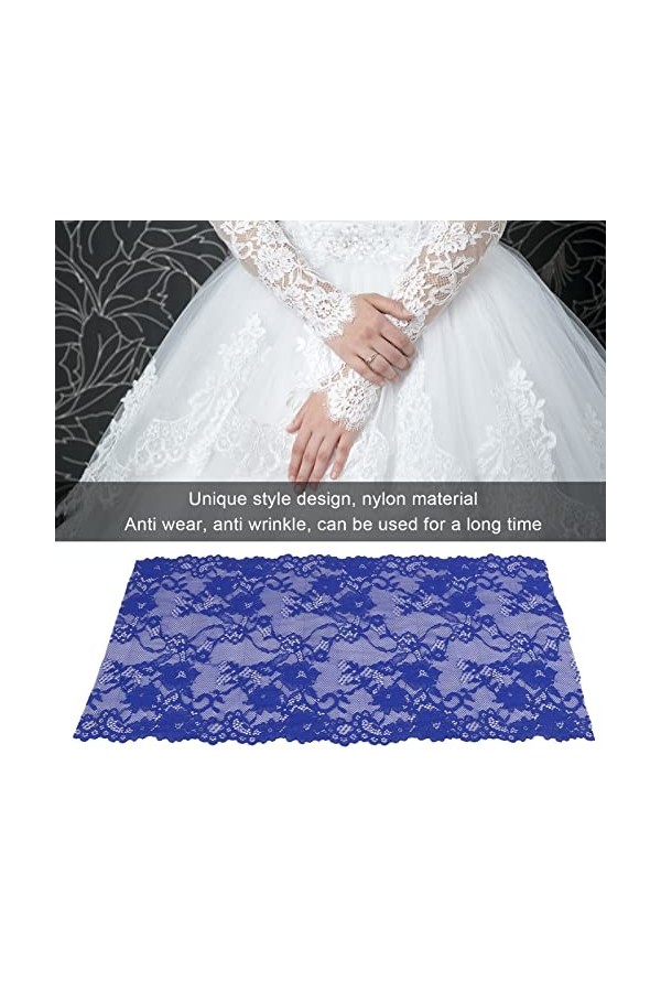 Accessoires vestimentaires, Ruban de dentelle de bonne élasticité en nylon Largement utilisé Utilisation sûre Opération simpl