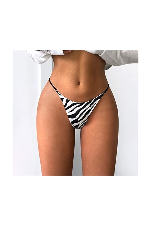 Lingerie Femme Sexy Ensemble Homme Sexy Hot y20k Slips de Confort Sexy Femmes Doux T-Back T-Back Faible Hauteur G-String Culo