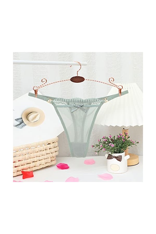 Lingerie Femme Sexy Ensemble Homme Sexy Hot y23k Femmes Sheer Mesh Dentelle Sexy Femmes Culottes T Pantalons Femmes Thong Fem