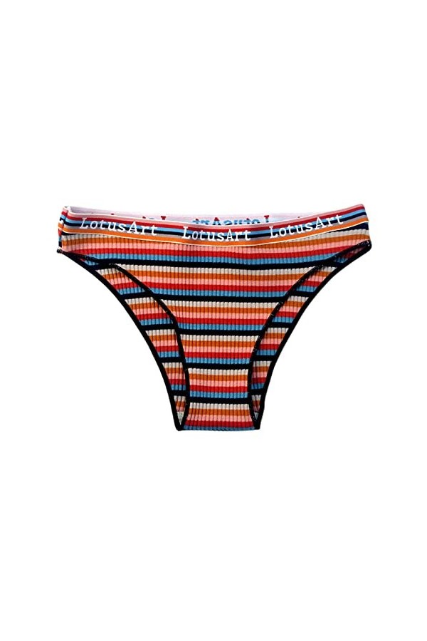 Lingerie Femme Sexy Ensemble Homme Sexy Hot y22k Mode féminine Sexy Taille Basse sous-vêtements Couleur rayé Slips sous-vêtem