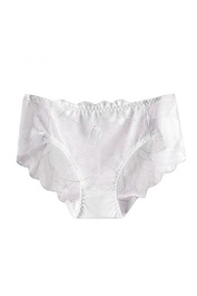 Culottes de Absorbante Menstruelle Femme Slips Couleur Unie Pantalons Triangle en Pur Coton et Soie 2023 Nouveau Stretch Stri