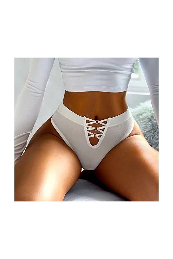 Lingerie Femme Sexy Ensemble Homme Sexy Hot y25k Sexy Dames Slips Net Culotte sous-vêtements String pour Grosse Femme Femmes 