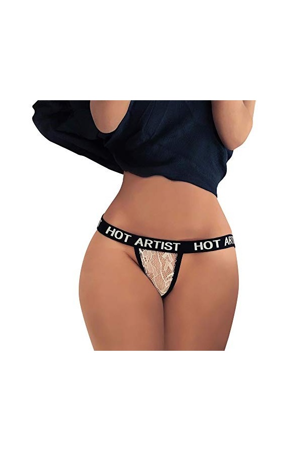 Lingerie Femme Sexy Ensemble Homme Sexy Hot y21k Femmes Culottes Lingerie Briefs sous-vêtements G-String T Sexy Strings Dente