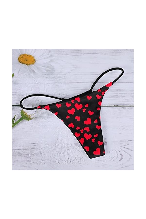 Lingerie Femme Sexy Ensemble Homme Sexy Hot y22k Culotte String Sexy Saint Valentin Culotte en Dentelle Taille Basse pour Fem