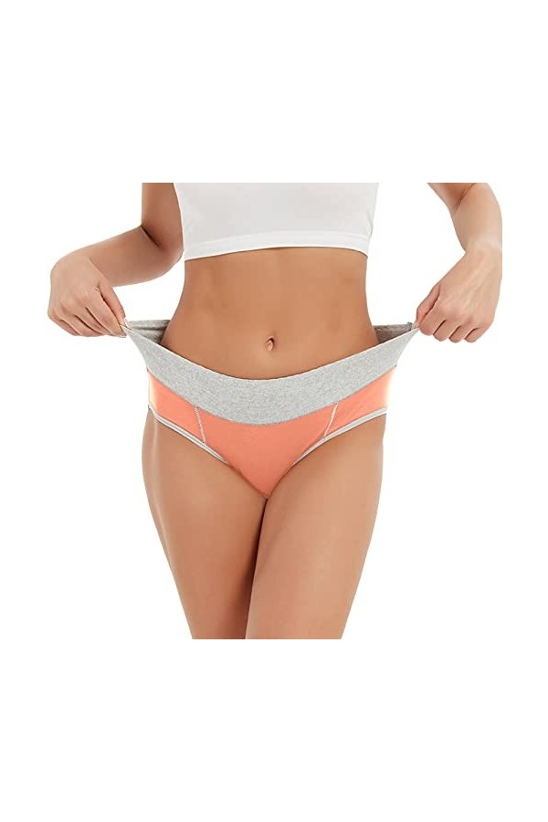 Lingerie Femme Sexy Ensemble Homme Sexy Hot y25k sous-vêtements en Coton pour Femmes Taille Haute Pleine Couverture Dames Cul