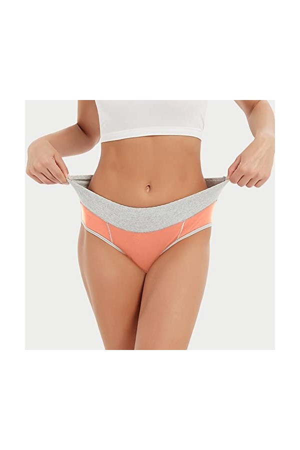 Lingerie Femme Sexy Ensemble Homme Sexy Hot y25k sous-vêtements en Coton pour Femmes Taille Haute Pleine Couverture Dames Cul