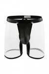 Boxer pour homme - Sous-vêtements sexy - Culotte sexy - Culotte sexy - Sous-vêtements sexy - Culotte sexy pour homme, blanc, 