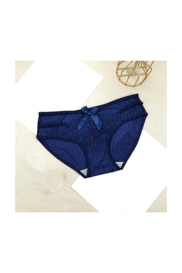 Culotte Anti Fuite Urinaire Femme Lavable sans Couture Shorties Étanches sans Coutures Panties Sexy Tangas Fit Taille Basse S