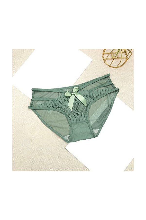 Culotte Anti Fuite Urinaire Femme Lavable Douce sous-Vêtements Sexy Respirant Pantalons Triangle sans Couture Tanga Period Co