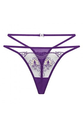 Lingerie Femme Sexy Ensemble Homme Sexy Hot y2*k Femme Mesh Style Mince Respirant Évidé String Taille Basse Sexy Coquine Pur