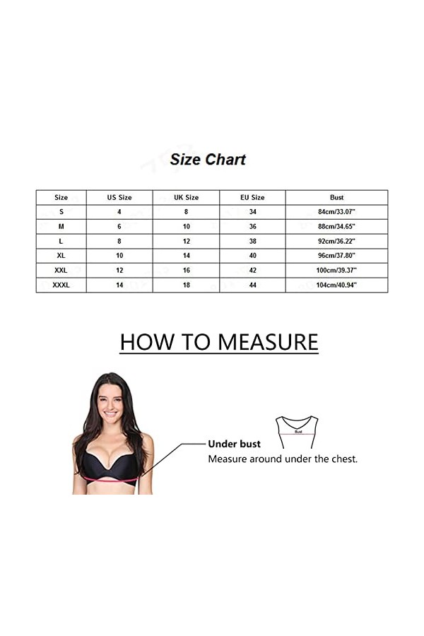 CUTeFiorino La Dessous Sans Fil Sexy Ceinture Cami Femmes Soutien-Gorge Surfaces Confort pour Femmes Soutien-gorge avec Panta