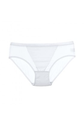 Pantalons Triangle pour Femme en Pur Coton et Soie Slips Couleur Unie Culottes Stretch Shorts Taille Haute Grande Taille Elas