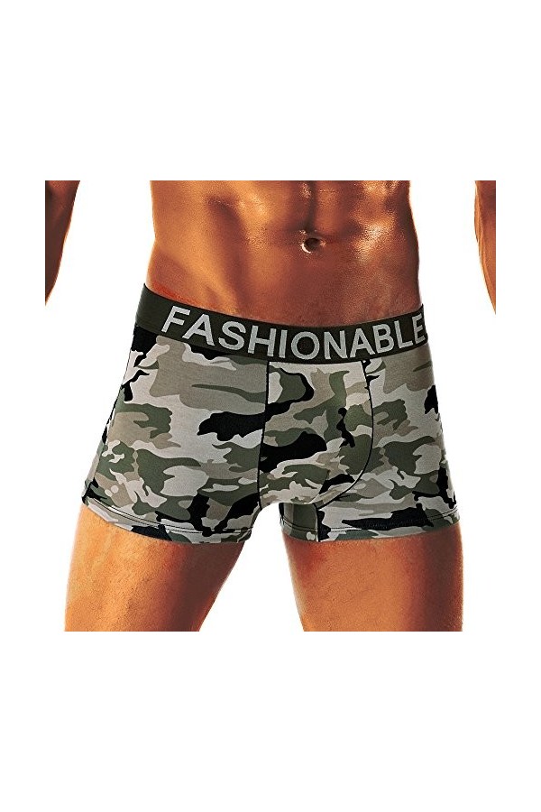 Slip pour homme - Sous-vêtements pour homme - Sous-vêtements en dentelle - Super doux et respirant - Boxer sexy - Jouet sexue