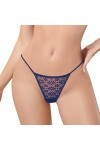 Lingerie Femme Sexy Ensemble Homme Sexy Hot y*2*k Femmes Sexy Taille Basse Dentelle Motif élastique T Dentelle String Culotte