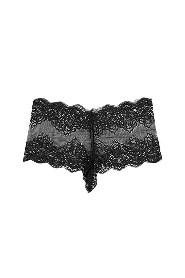 PANPANY Culottes pour Femme Culotte Dentelle Confortables Slips Taille Basse sans Couture sous Vetements Multicolore Multipac