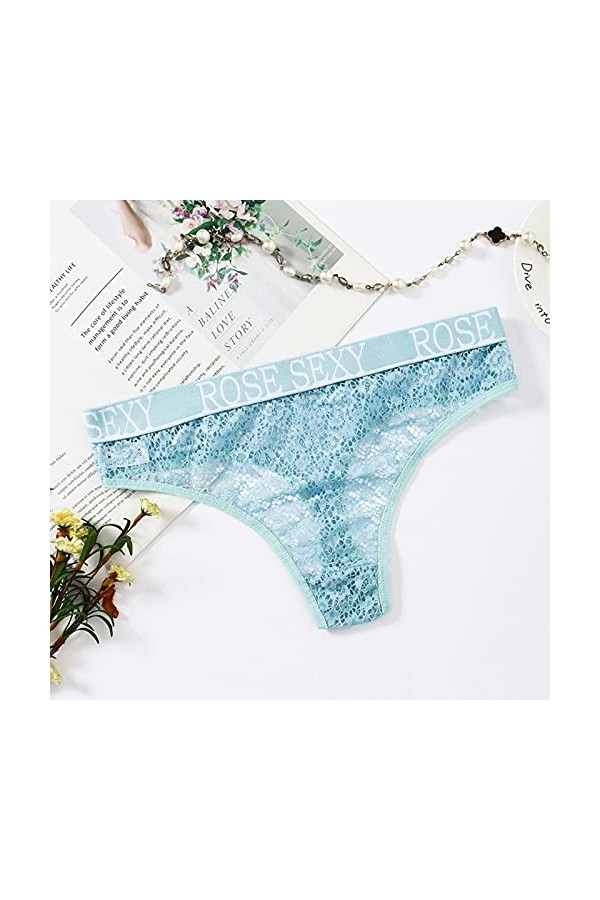 Lingerie Femme Sexy Ensemble Homme Sexy Hot y.2k Imprimez des Culottes Basses pour Voir des Femmes Sexy à la Taille Hollow-Ou