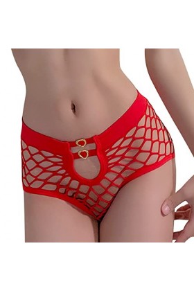 Lingerie Femme Sexy Ensemble Homme Sexy Hot y21k Femmes Culottes Sexy mi Taille Slips Figure Net Design Creux sous-vêtements 