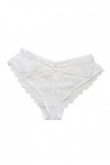 Junhasgood Lingerie en Bonbon Femmes Briefs Sexy Dessous White, S 