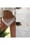 Junhasgood Lingerie en Bonbon Femmes Briefs Sexy Dessous White, S 