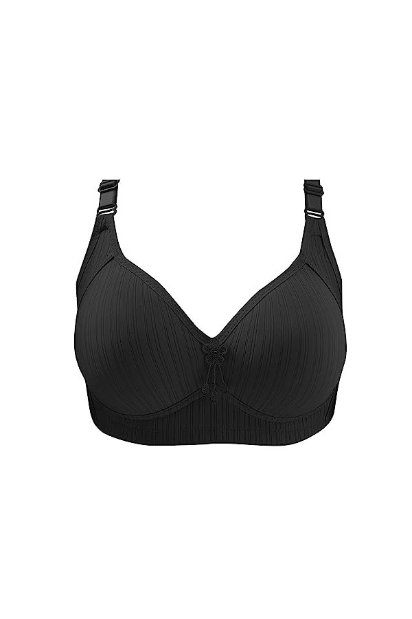 Soutien-gorge pour femme - Pour personnes moyennes et âgées - Sans anneau en acier - Soutien-gorge confortable - Livraison gr
