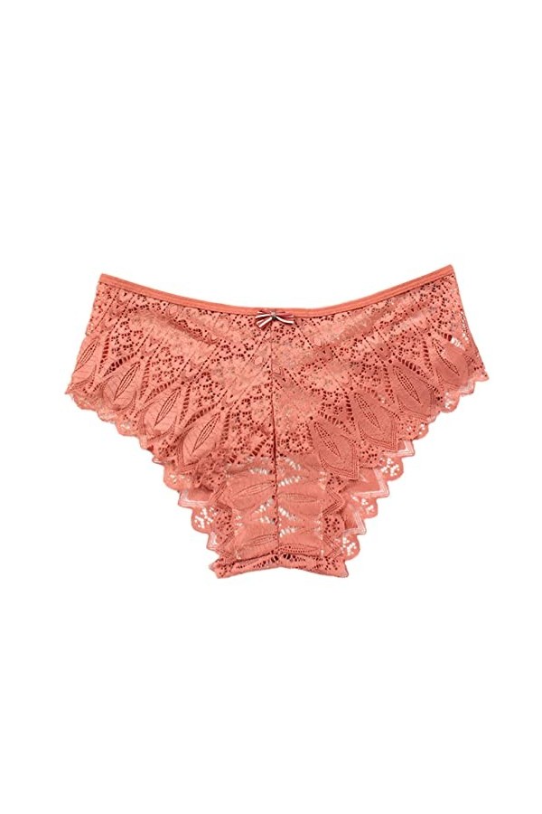 Générique Culottes pour Femmes Crochet Dentelle Dentelle jusquà Culotte Sexy Creux sous-vêtements Lingerie pour Sexy Pink, 