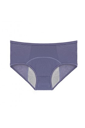 Culotte sans Couture Femme Stretch sous-Vêtements Taille Mi-Haute Period Lingerie Sexy Tangas Fit Classique Pantalons Triangl