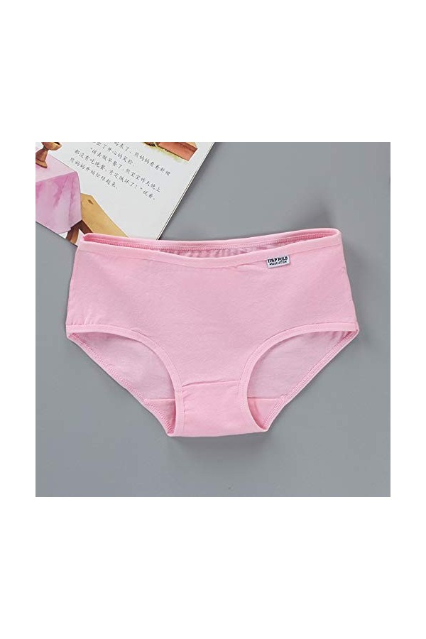 Lingerie Sexy Femme sous-vêtements pour Filles Culottes en Coton Solides Culottes pour Filles à Taille Basse Culottes Lingeri