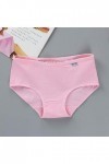Lingerie Sexy Femme sous-vêtements pour Filles Culottes en Coton Solides Culottes pour Filles à Taille Basse Culottes Lingeri