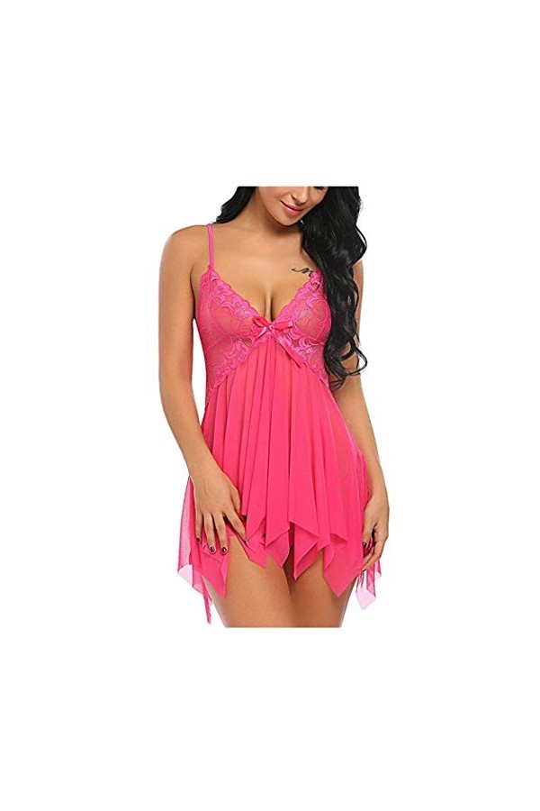 Kwatieh Combinaison Sexy Femme éRotique - Saint-Valentine Femme Sexy éRotique Tenue Sexy Femme VêTements De Nuit Femme Linger