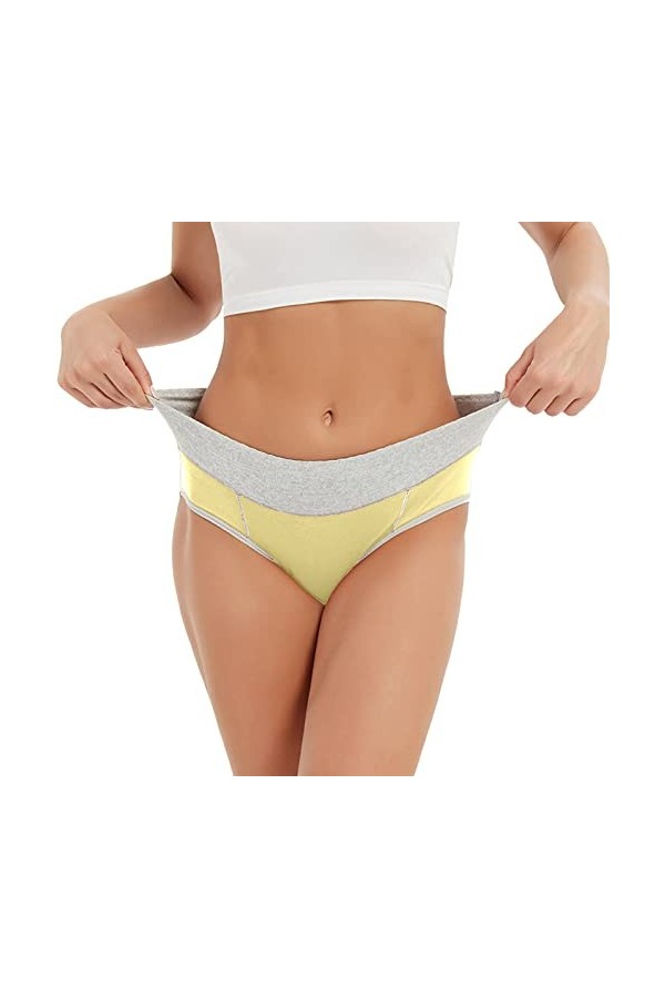 Lingerie Femme Sexy Ensemble Homme Sexy Hot y25k sous-vêtements en Coton pour Femmes Taille Haute Pleine Couverture Dames Cul