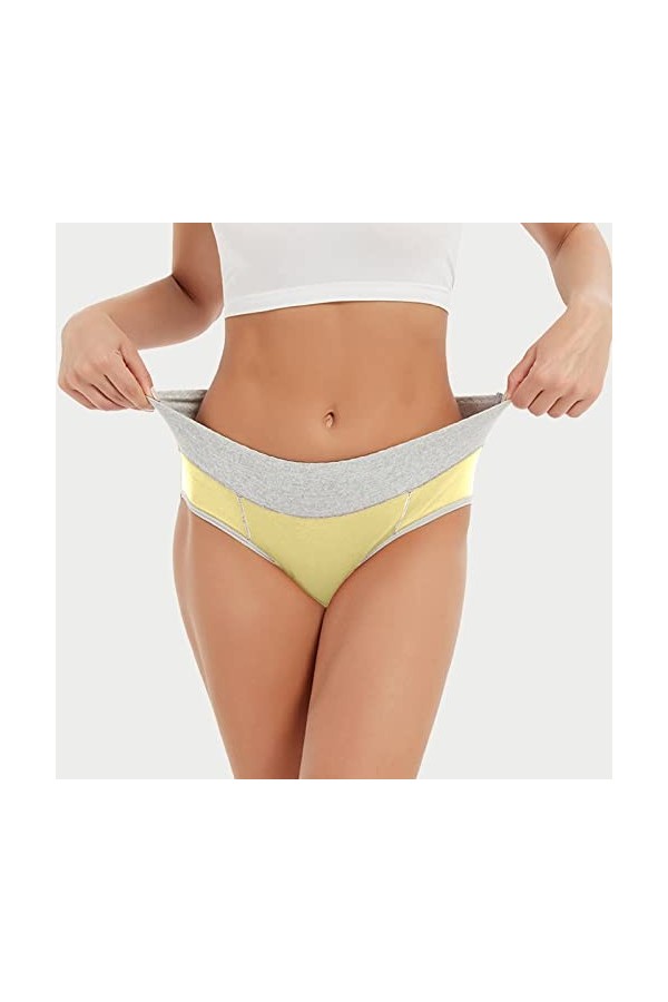 Lingerie Femme Sexy Ensemble Homme Sexy Hot y25k sous-vêtements en Coton pour Femmes Taille Haute Pleine Couverture Dames Cul