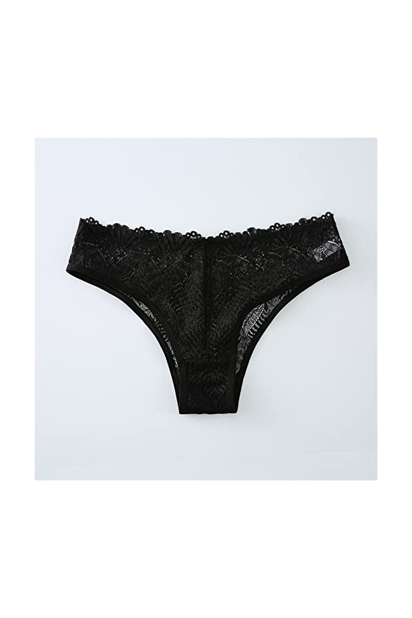 Lingerie Femme Sexy Ensemble Homme Sexy Hot y29k Culotte de Bikini Stretch pour Femmes avec Bordure en Dentelle 4 Couleurs so