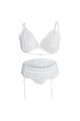 Lingerie Femme Sexy Ensemble Homme Sexy Hot y21k Costume à Trois Points en Dentelle de Lingerie Sexy européenne et avec sous-