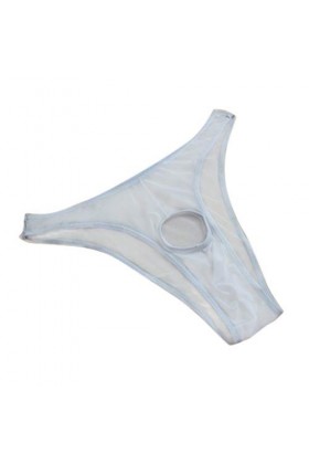 Générique Lingerie Sexy Femme Body et Combinaison Sexy Hole Underpant T-Back Passion Men Robe Sexy Coquine Ouverte White, On