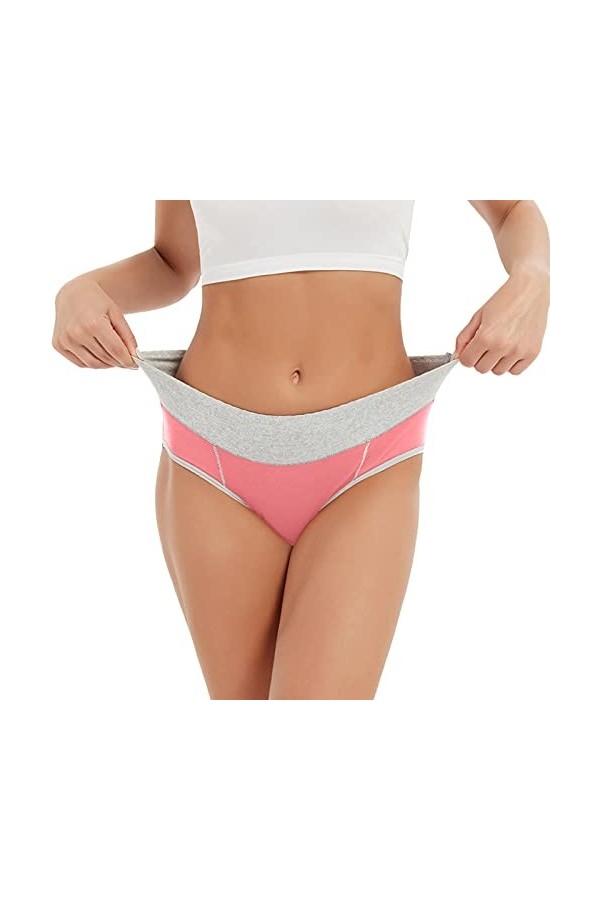 Lingerie Femme Sexy Ensemble Homme Sexy Hot y25k sous-vêtements en Coton pour Femmes Taille Haute Pleine Couverture Dames Cul