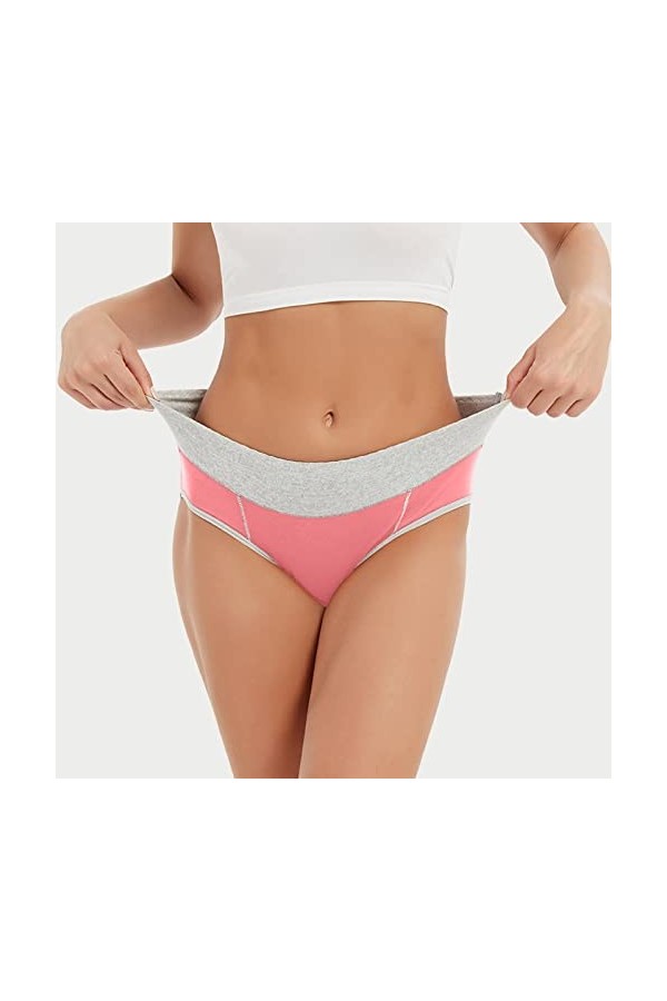 Lingerie Femme Sexy Ensemble Homme Sexy Hot y25k sous-vêtements en Coton pour Femmes Taille Haute Pleine Couverture Dames Cul